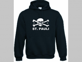 St. Pauli   mikina s kapucou stiahnutelnou šnúrkami a klokankovým vreckom vpredu